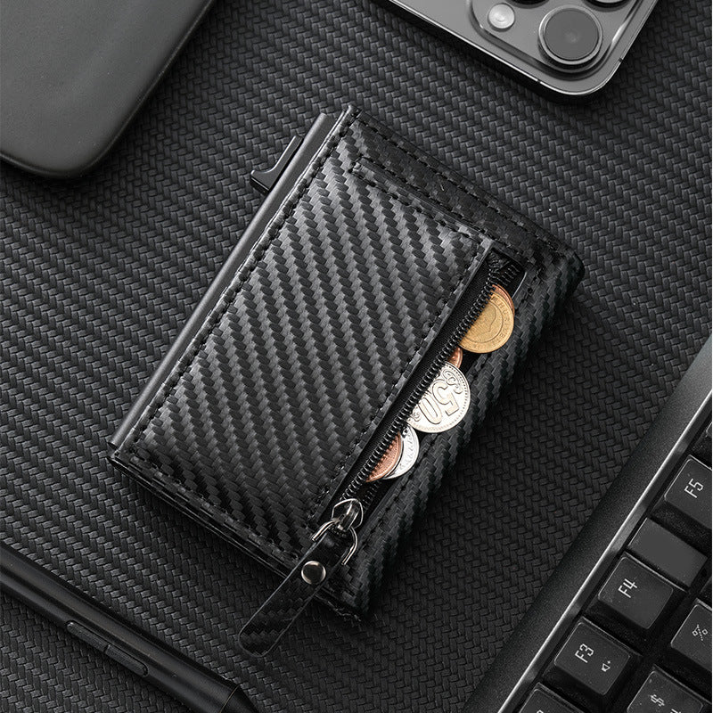 Carbon Fiber Zip Wallet Kalsten