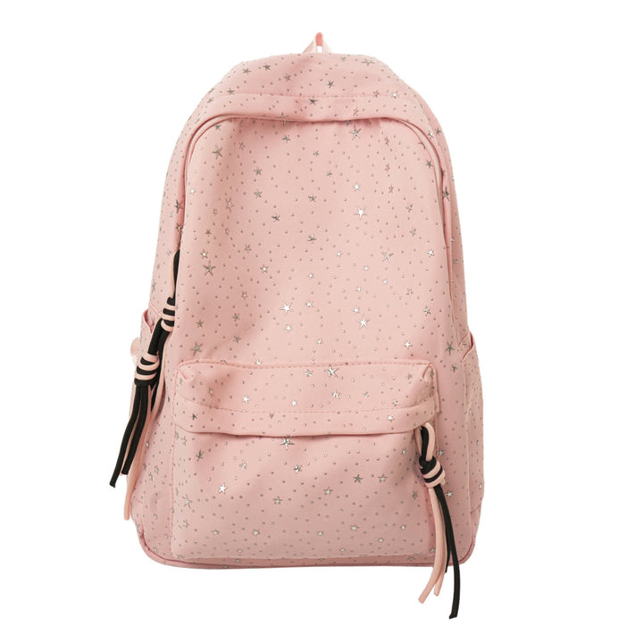 Star-Embellished Lightweight Backpack Kalsten