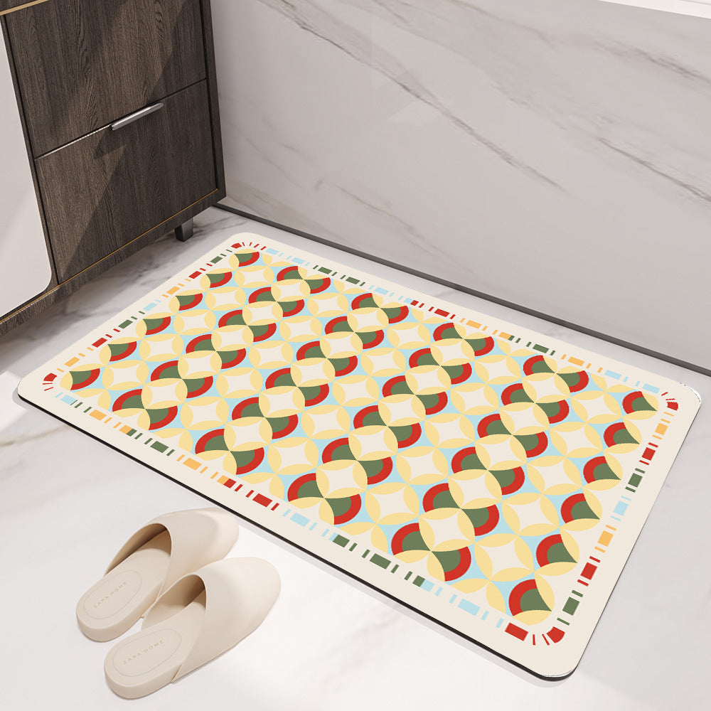 Decorative Non-Slip Bath Mat Kalsten