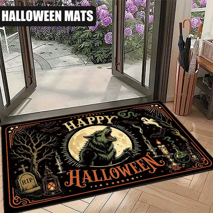 Decorative Halloween Themed Mat for Home