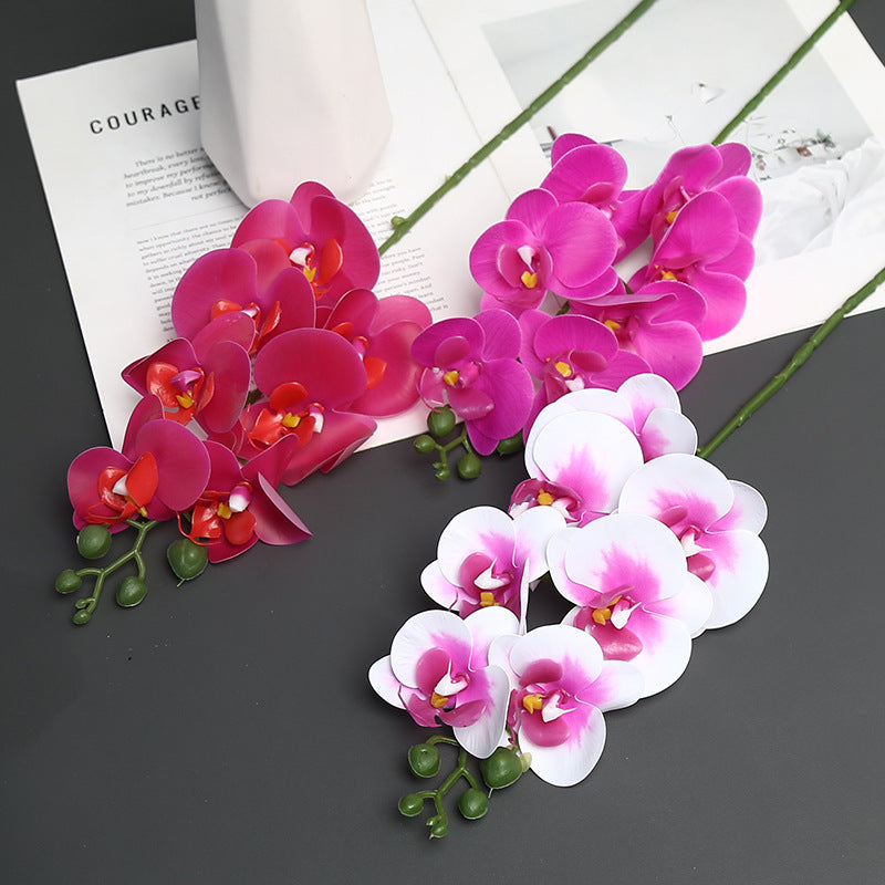 Realistic Synthetic Orchid Stem Arrangement