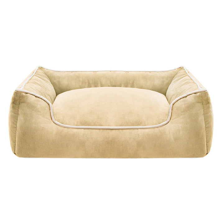 Premium Plush Bolstered Dog Bed
