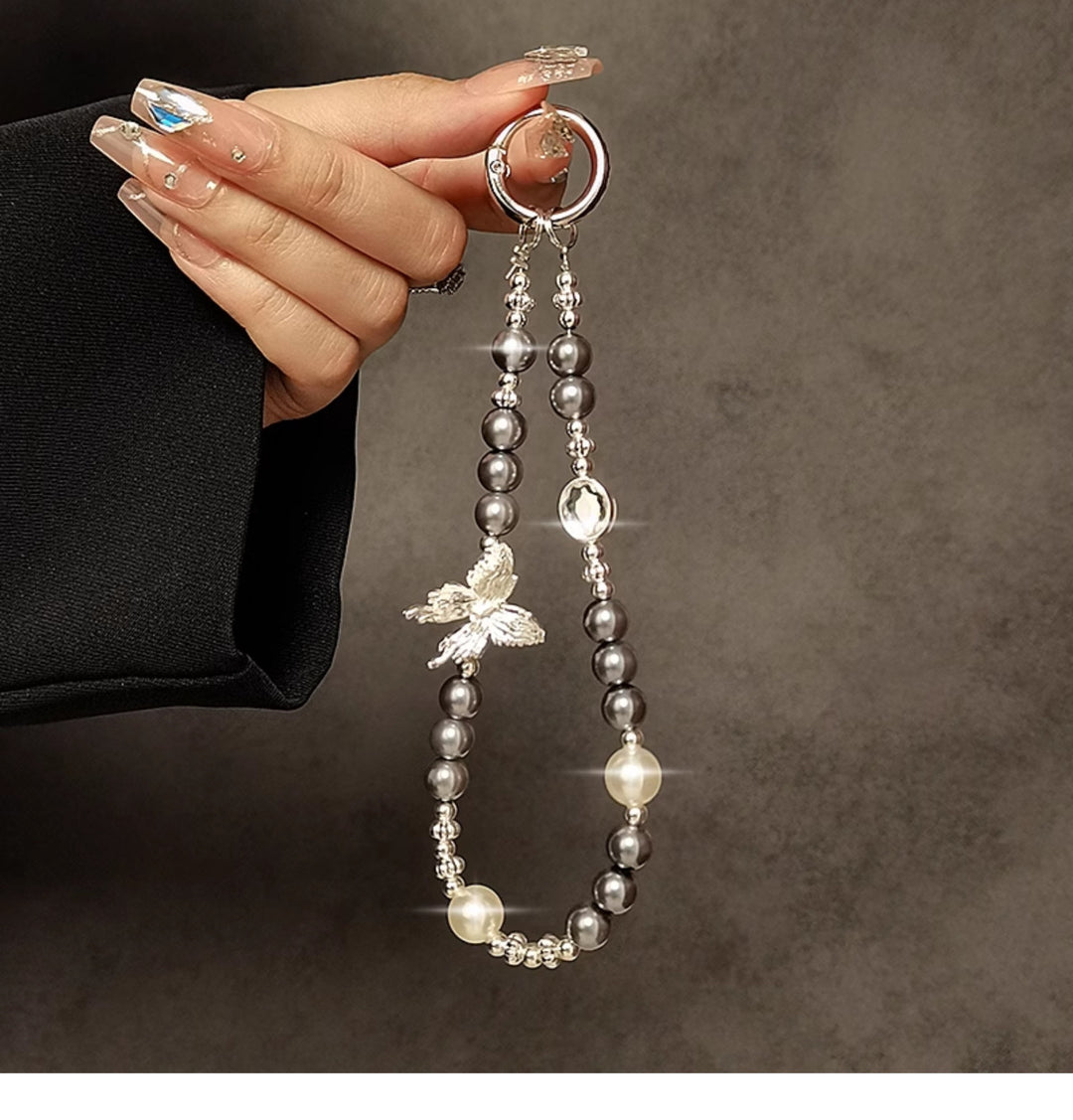 Elegant Charm Beaded Keychain Kalsten