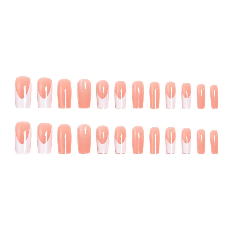 Elegant Natural Fake Nails Kalsten