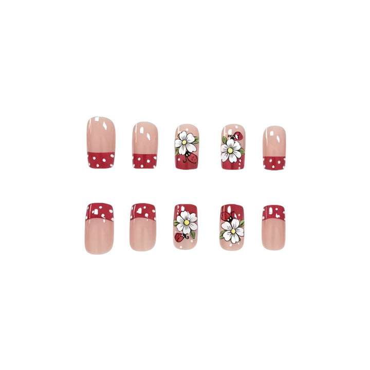 Cute Floral Nail Art Enhancements Kalsten
