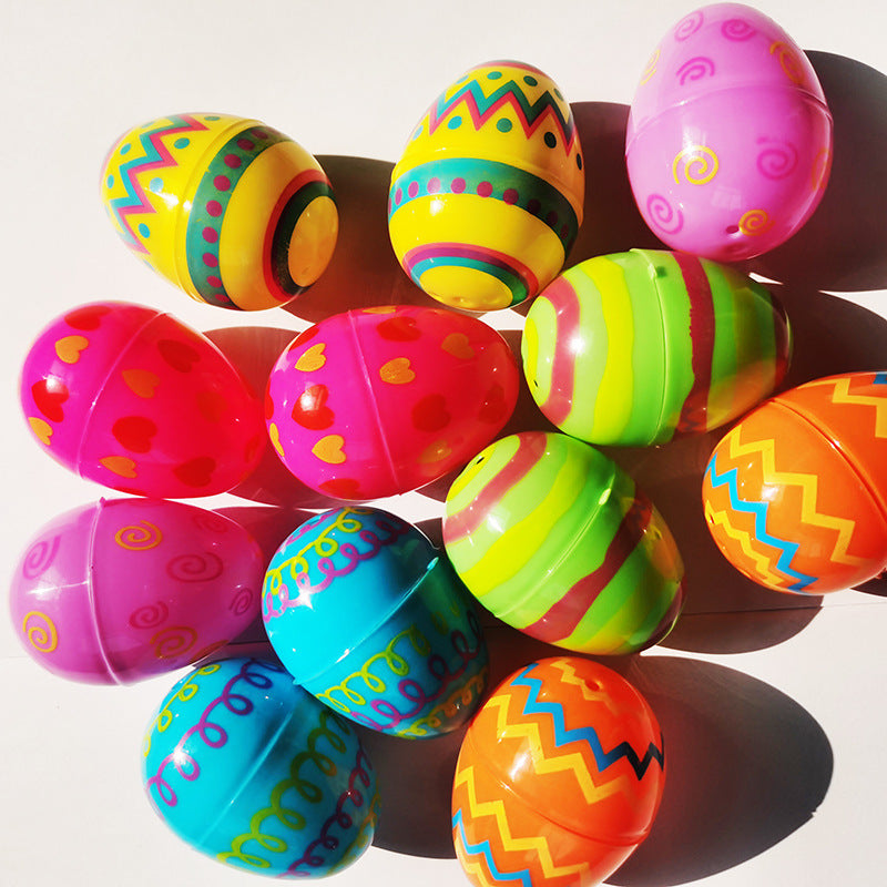 Colorful Decorative Plastic Easter Egg Set Kalsten