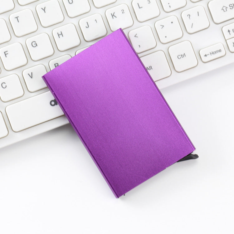 Stylish Aluminum Business Card Holder