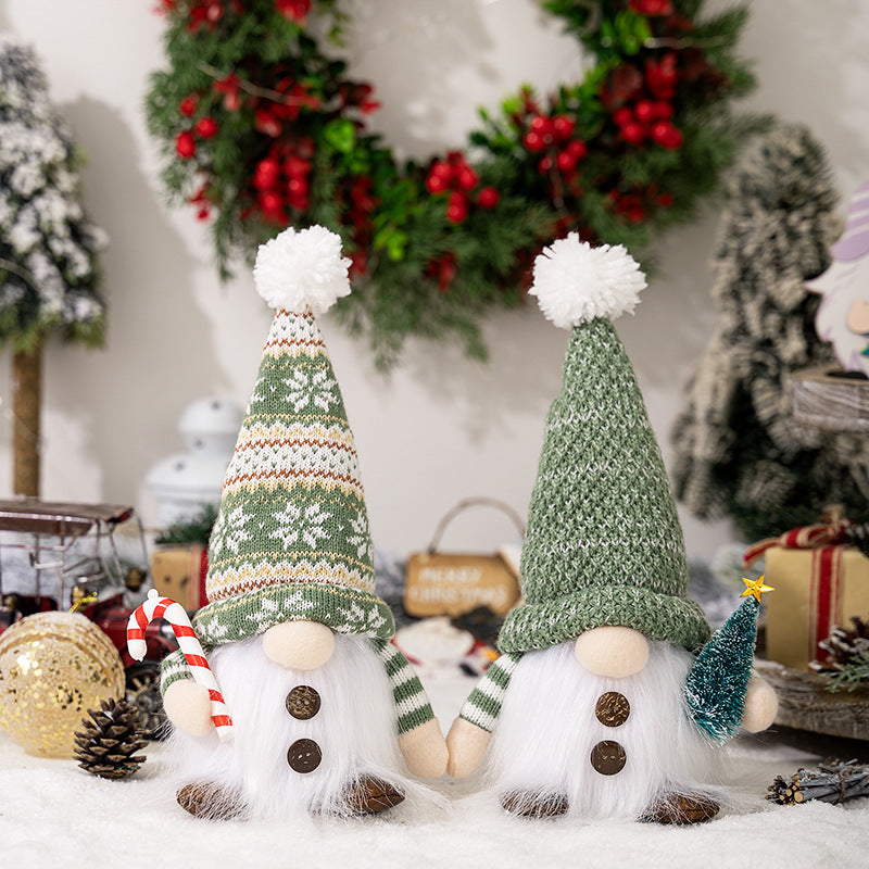 Decorative Christmas gnome with luminous details Kalsten