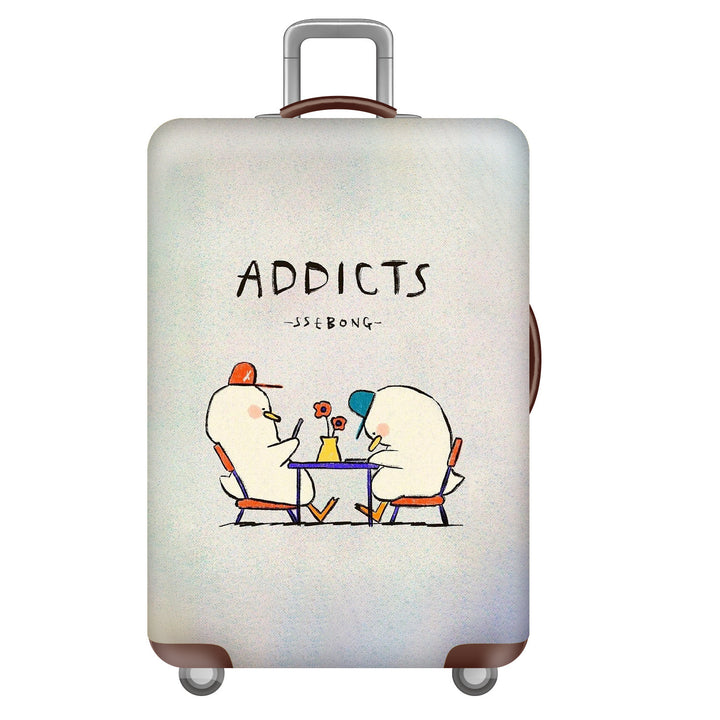 Women’s Hardshell Luggage with Creative Cartoon Design Kalsten
