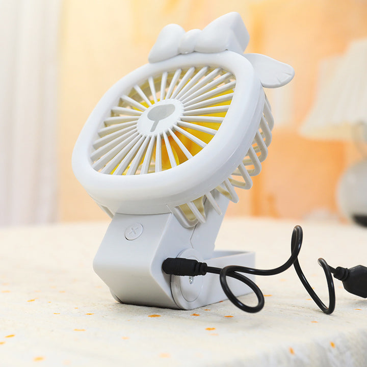 Women Portable USB Mini Fan with Cute Design Kalsten