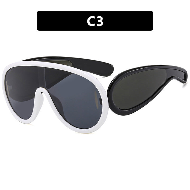 Women's fashionable sunglasses with removable lenses Kalsten