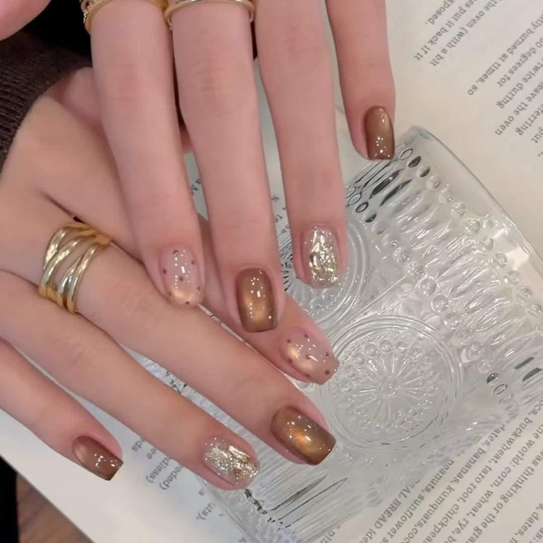 Glamorous Gel Nail Extensions