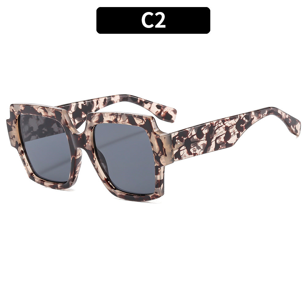 Bold Artistic Geometric Sunglasses