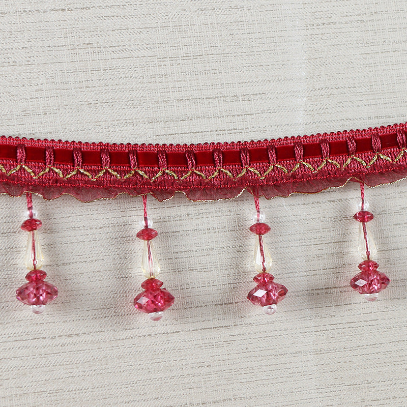 Decorative lace trim with pearls Kalsten
