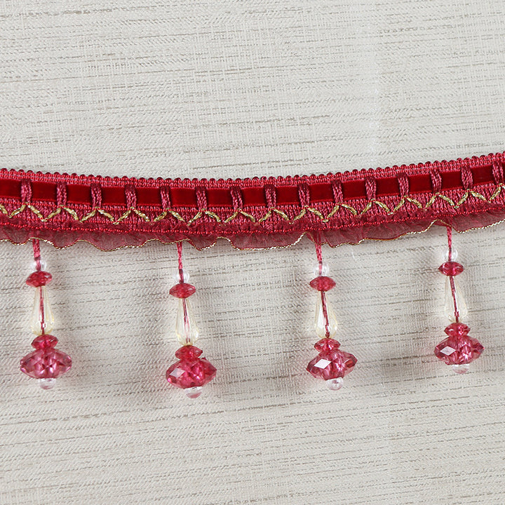 Decorative lace trim with pearls Kalsten