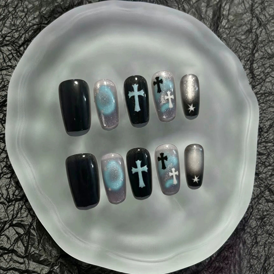 Celestial Cross Nail Art Set Kalsten