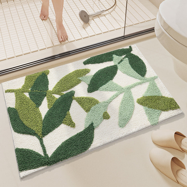 Whimsical Rainbow Bath Mat