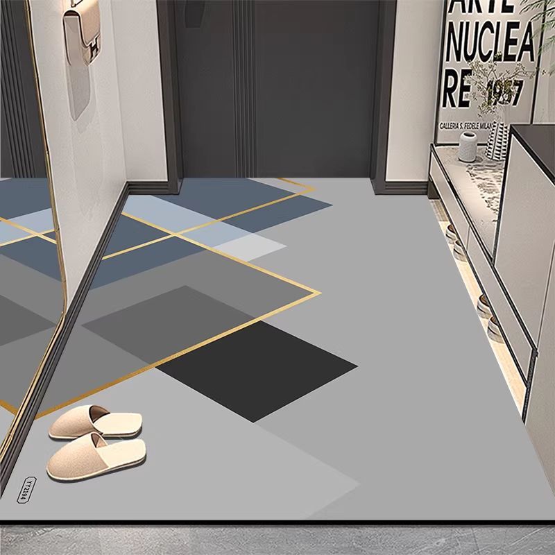 Modern Geometric Entryway Mat