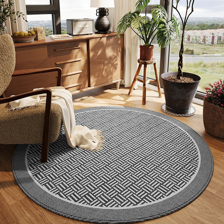 Home Decor Round Area Rug for Indoor Display