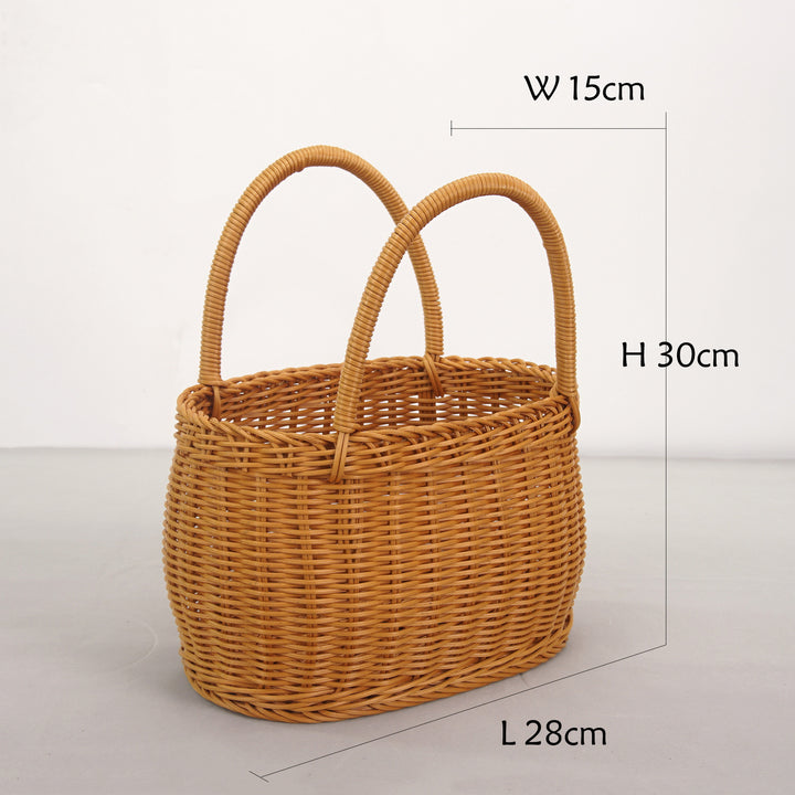 Handcrafted Willow Basket Kalsten
