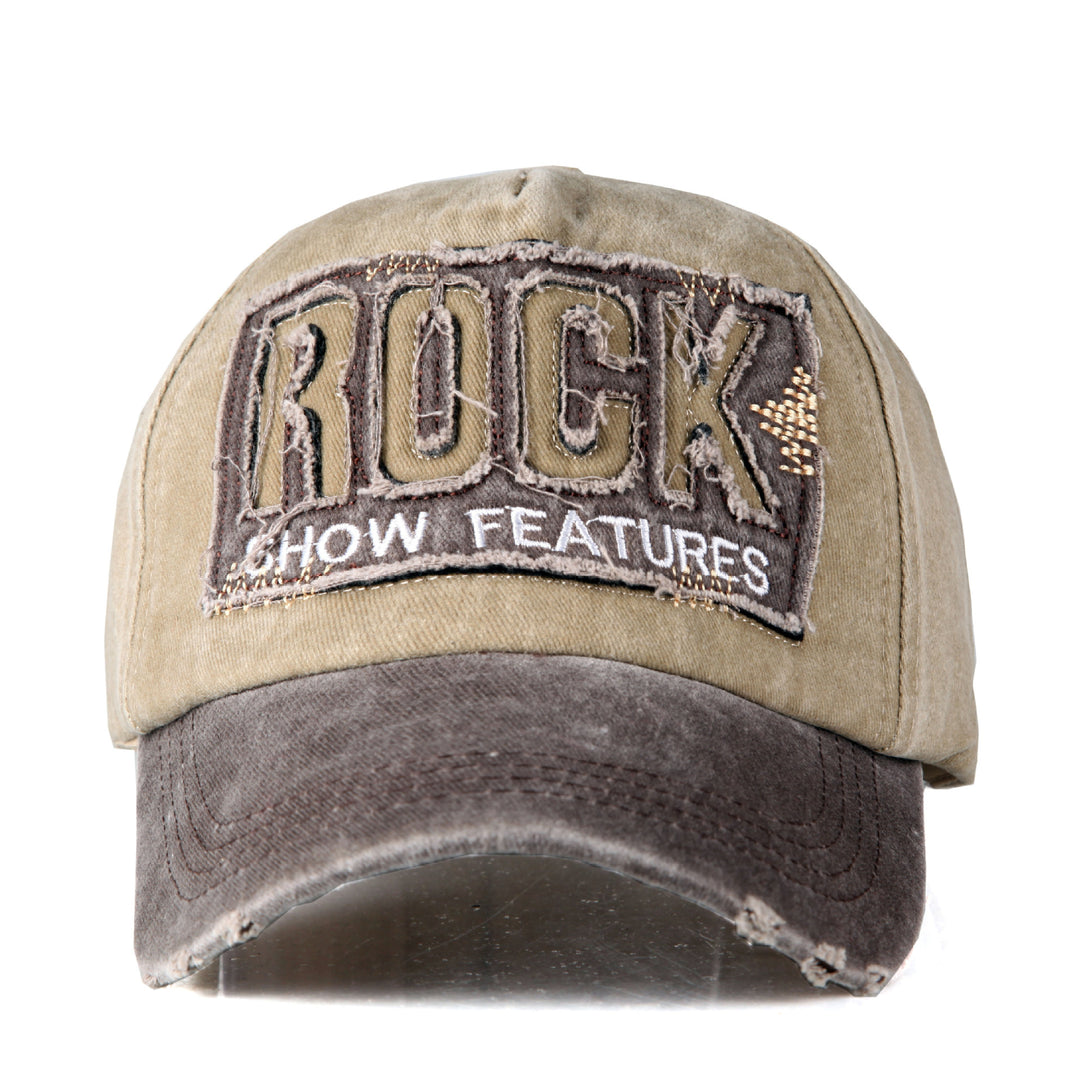 Men's Distressed Graphic Adjustable Baseball Cap Kalsten