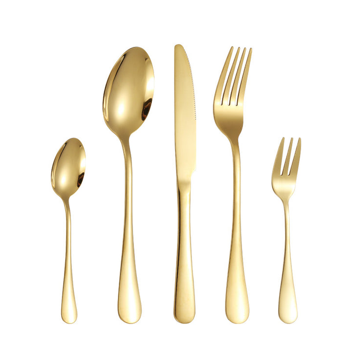 Elegant stainless steel cutlery set with ergonomic handle Kalsten