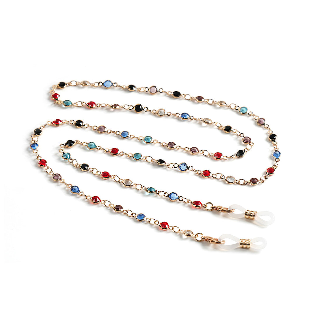 Stylish Gemstone Eyewear Chain Kalsten