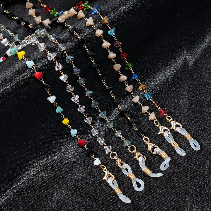 Chic Gemstone-Style Eyewear Chain Kalsten