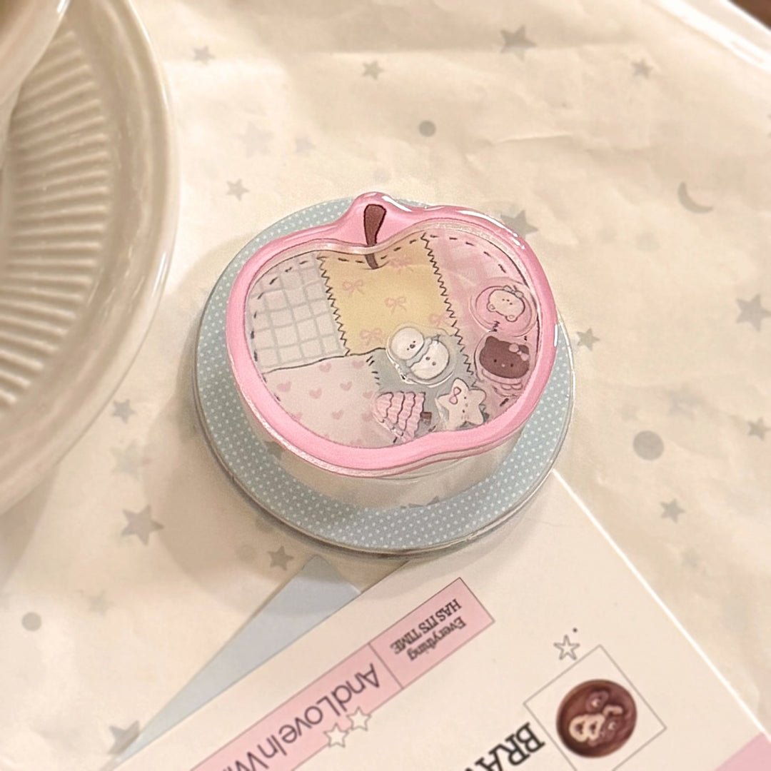 Stylish Apple-shaped cosmetic jar Kalsten