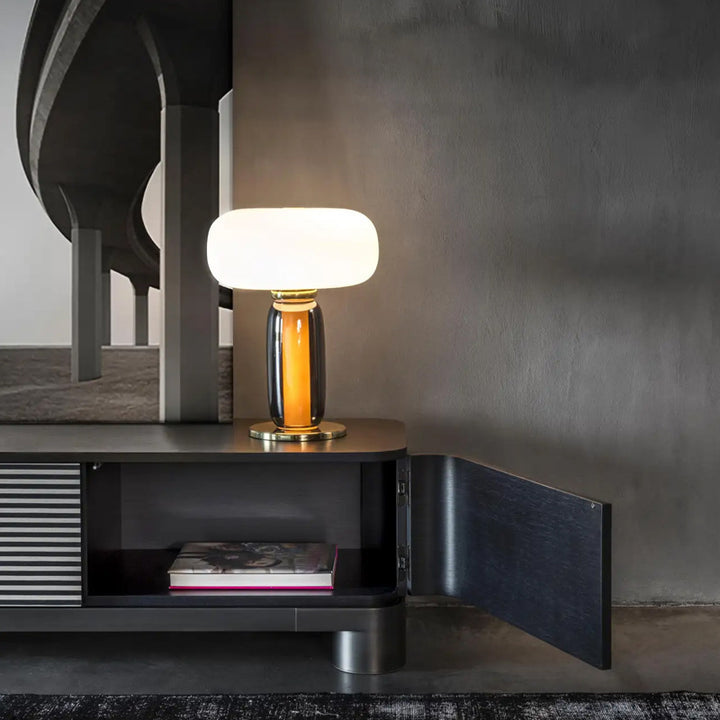 Modern Artistic Table Lamp with Elegant Glass Design