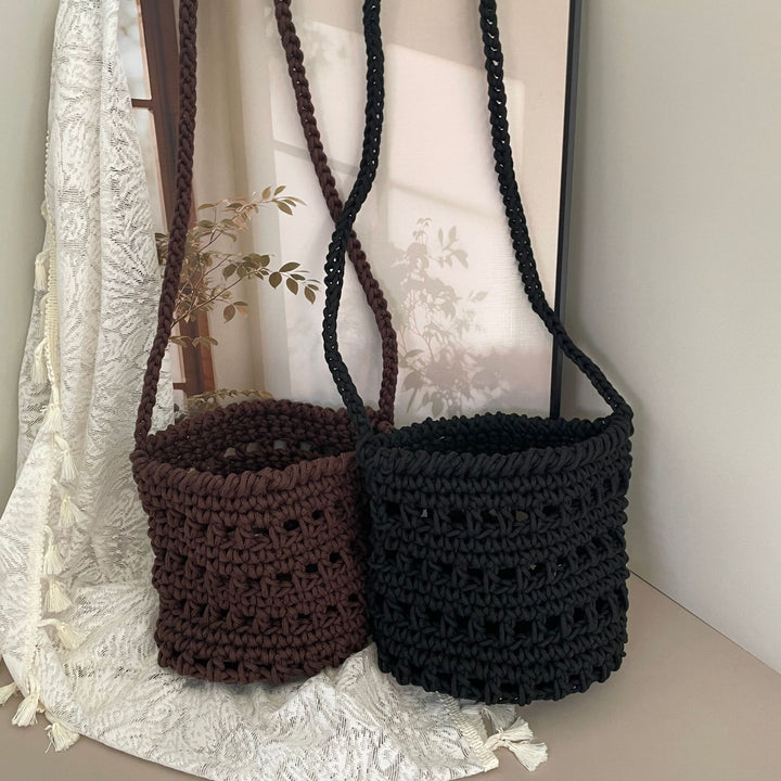 Macrame Handbag in Boho Style Kalsten