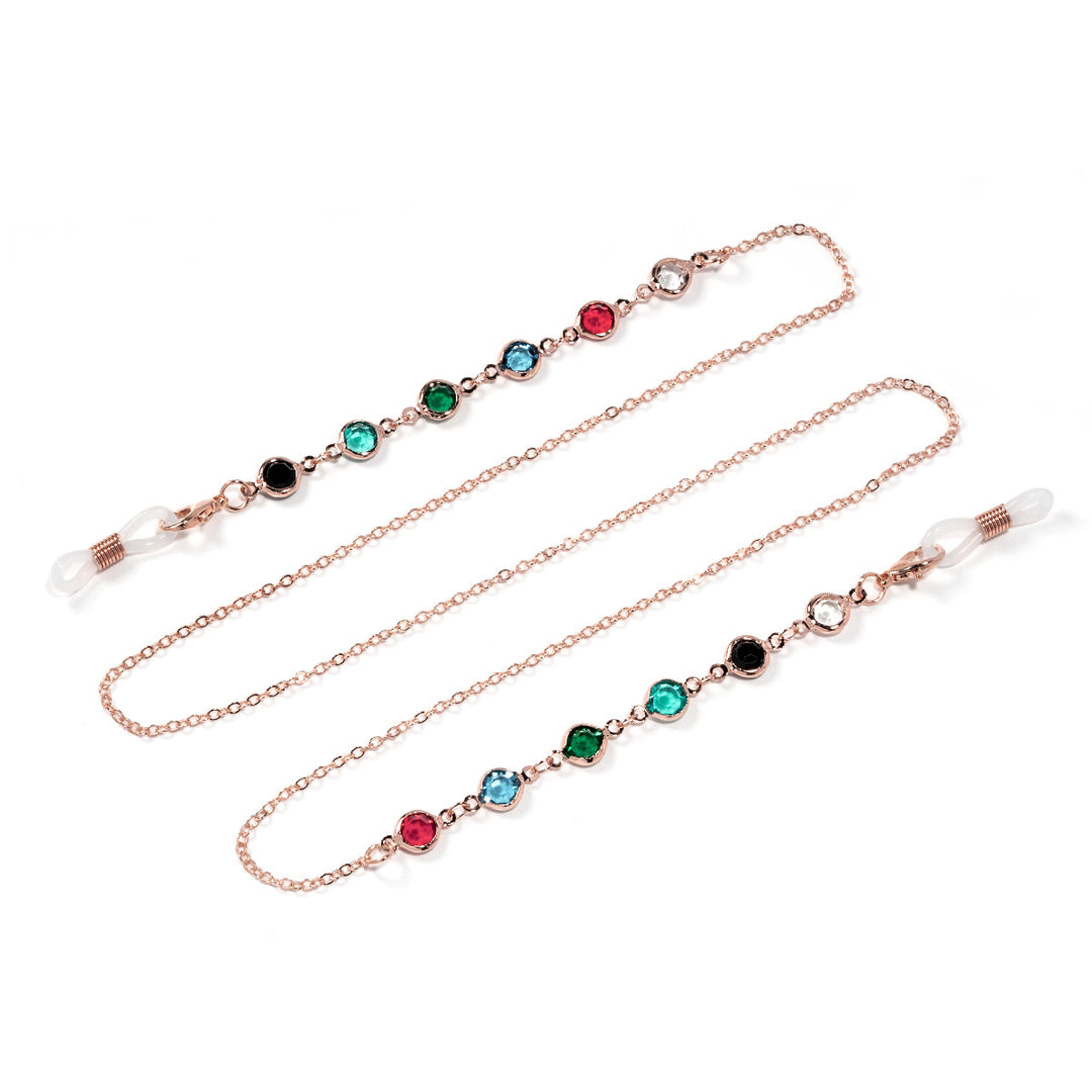 Decorative Crystal Eyewear Chain Kalsten