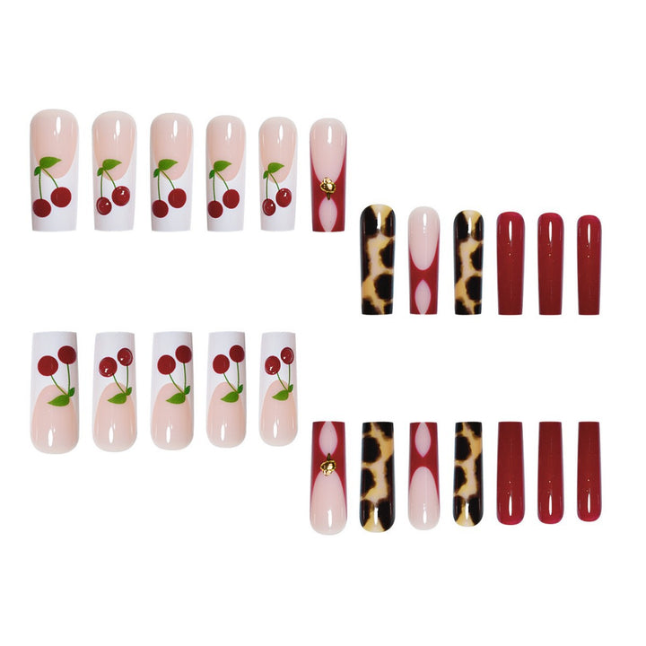 Artistic Long Nail Art Extensions Kalsten