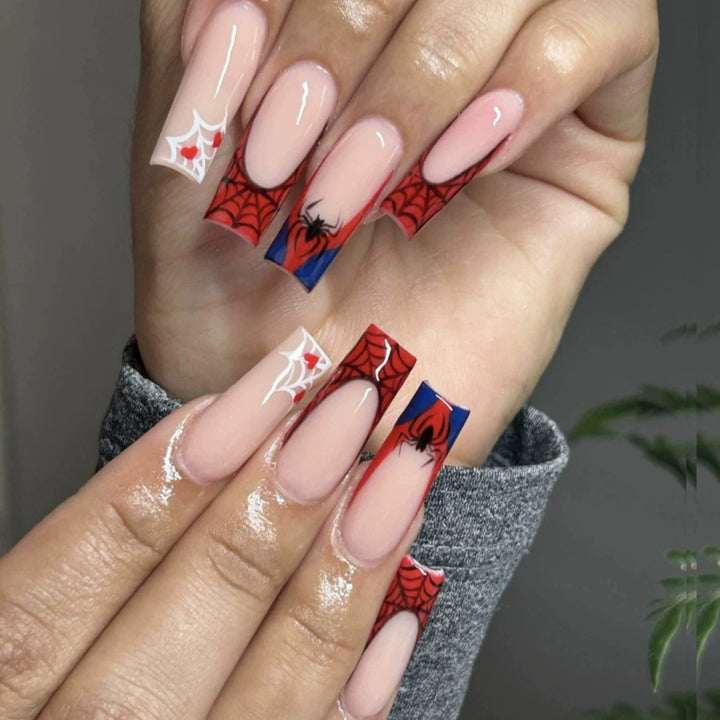 Decorative Long Press-On Nail Extensions Kalsten
