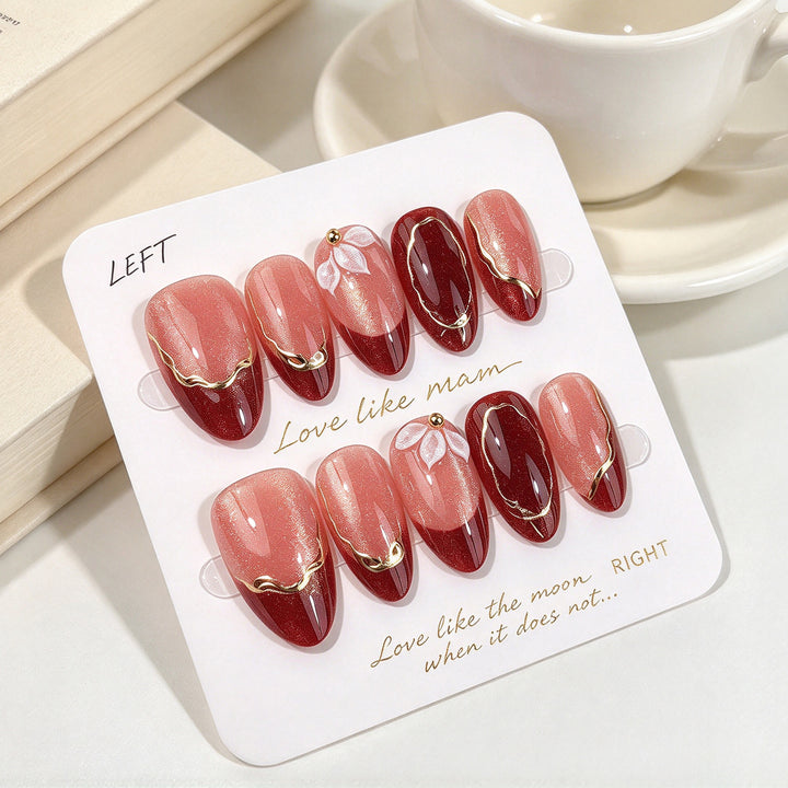 Elegant Press-On Nail Set