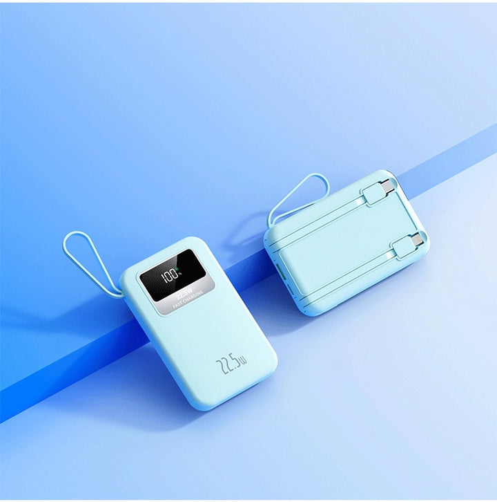Portable power bank with digital display and intelligent 22.5W fast charging function Kalsten