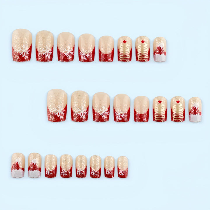Glamorous Christmas Nail Tips Kalsten