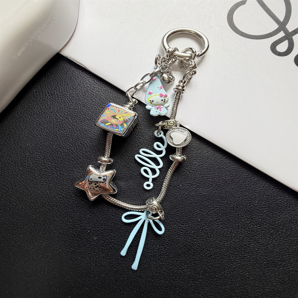 Playful Charm Beaded Keychain Kalsten