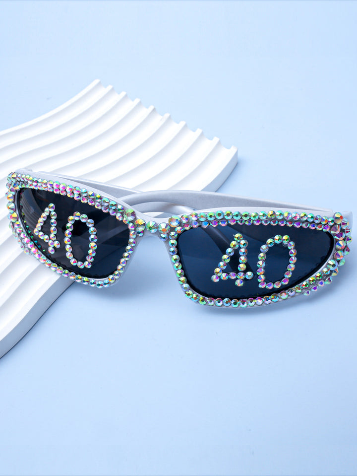 Statement Swarovski Crystal Embellished Sunglasses Kalsten