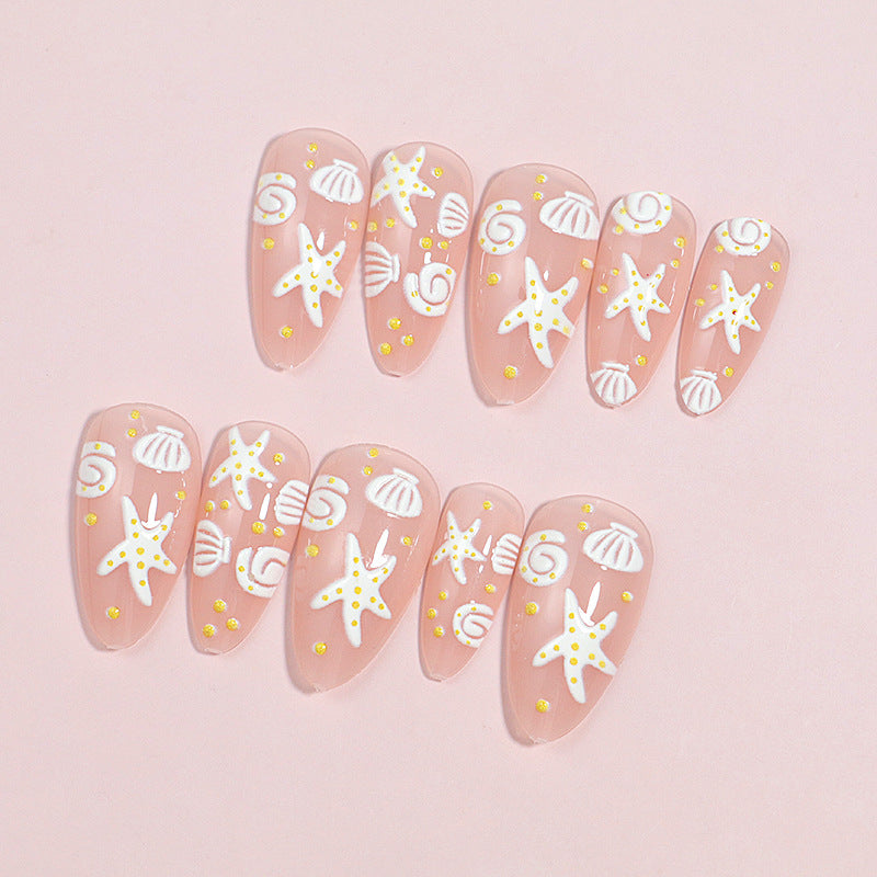 Coastal Themed Press-On Nails Kalsten