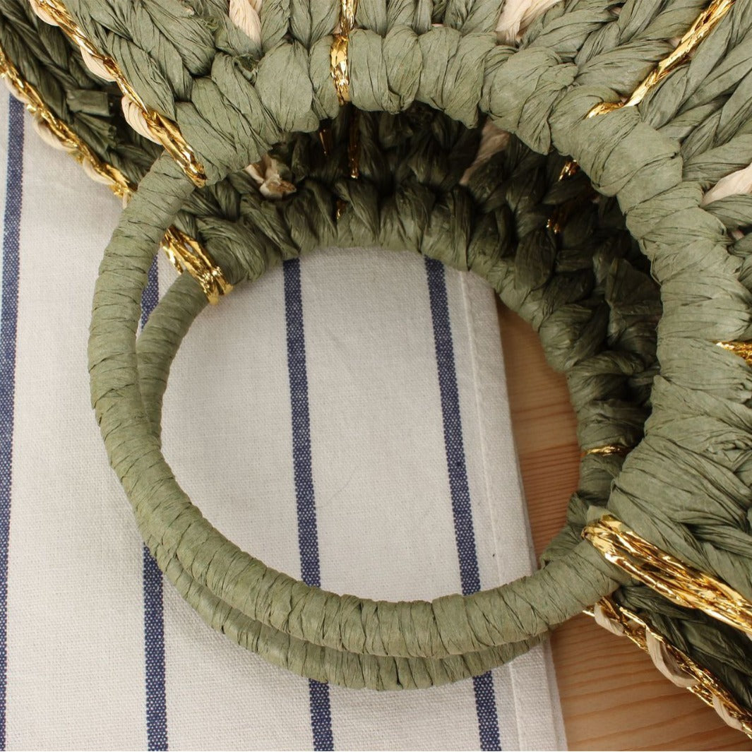 Boho-Chic Basket Bag Kalsten