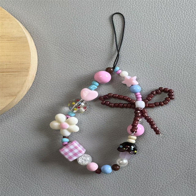 Decorative Beaded Charm Lanyard Kalsten 1790135384