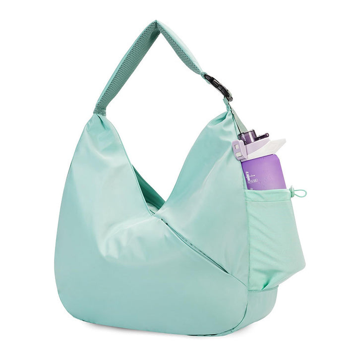 Practical sports bag with side compartment for water bottle Kalsten