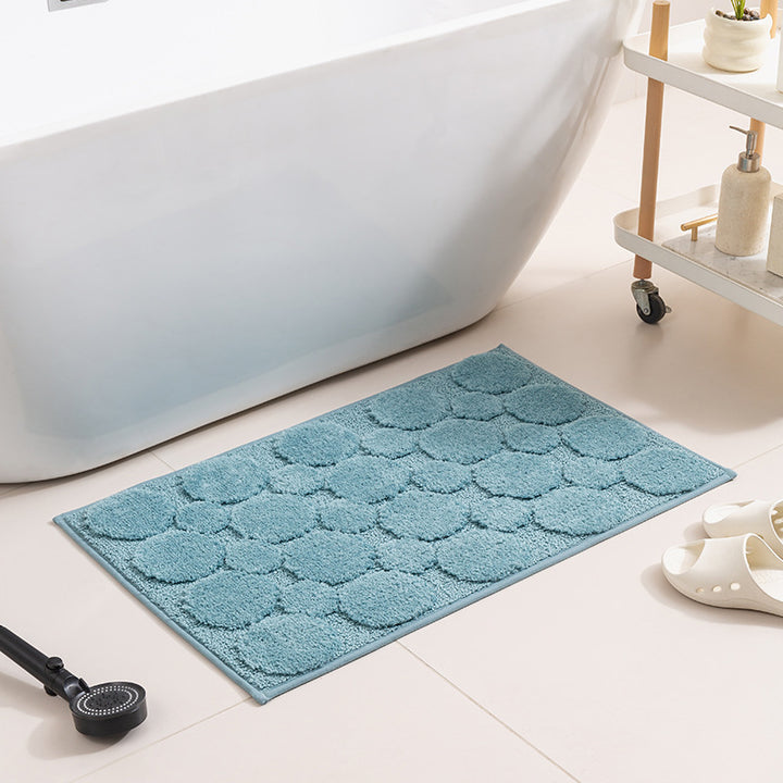 Plush Bathroom Rug Kalsten