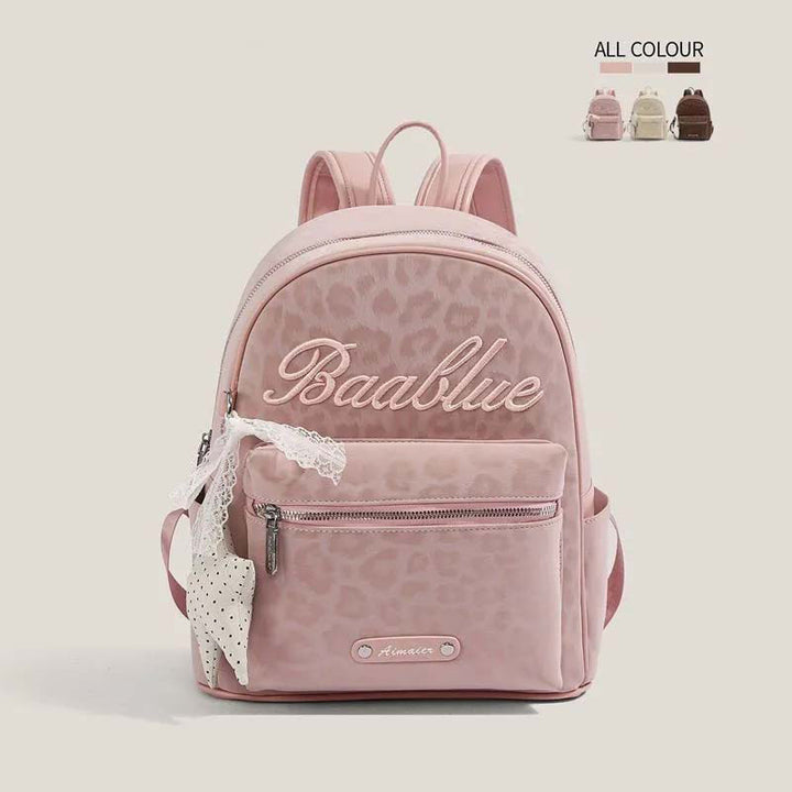 Star-Embellished Casual Backpack Kalsten