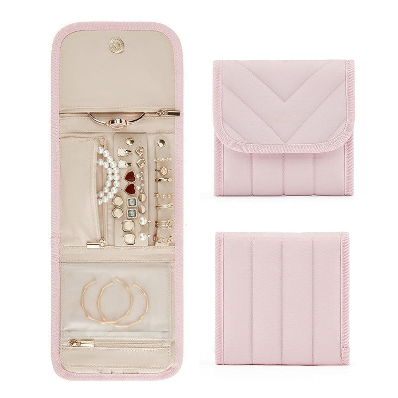 Jewelry organizer with versatile compartment layout Kalsten