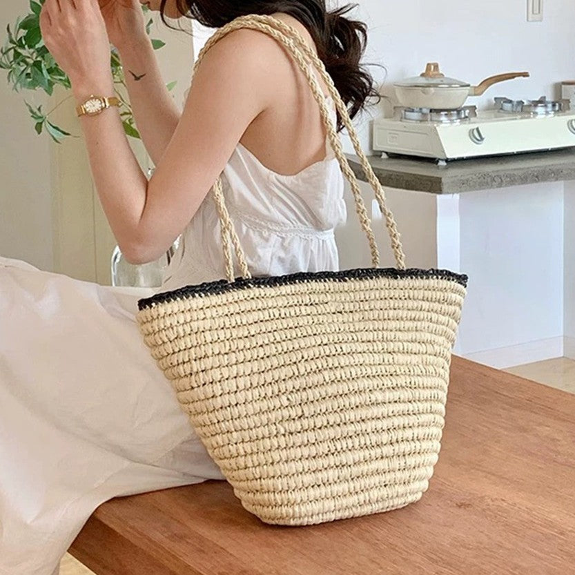 Large Braided Shopping Bag Kalsten