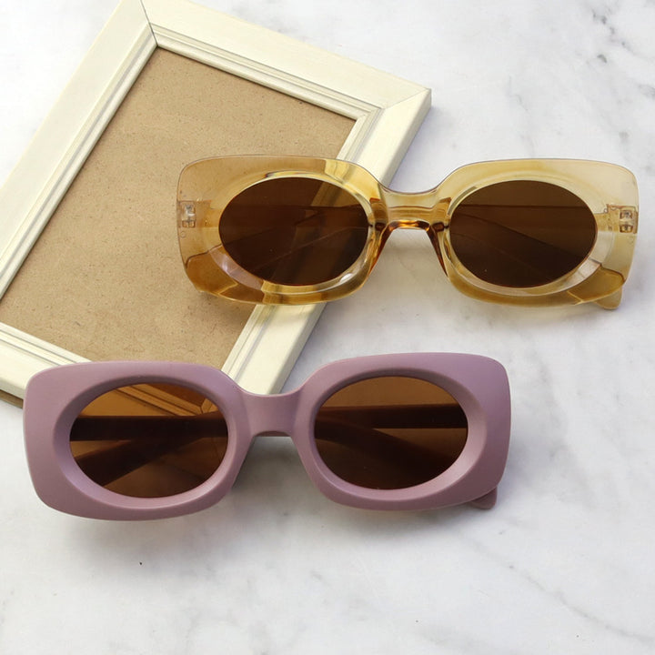Contemporary Matte Square Sunglasses Kalsten