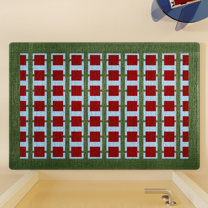 Non-Slip Textured Bath Rug