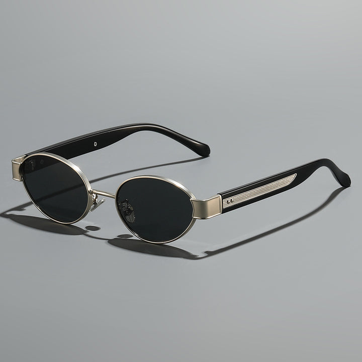 Women's sunglasses in a modern, oval frame with harmonious color play Kalsten